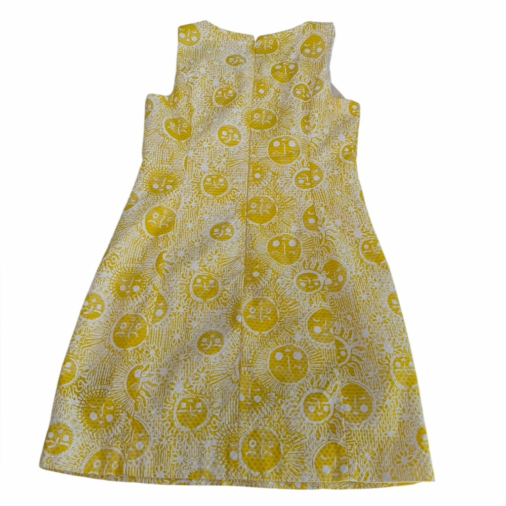 Lilly Pulitzer Yellow Lace-Trim Mini Dress - Picture 7 of 16